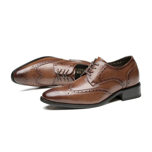 Tall.Shoes Brogues: Elevation in Style